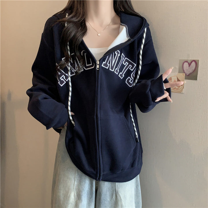 Femme Lynlås Behagelig Pullover med Stilfulde Snore Stilla