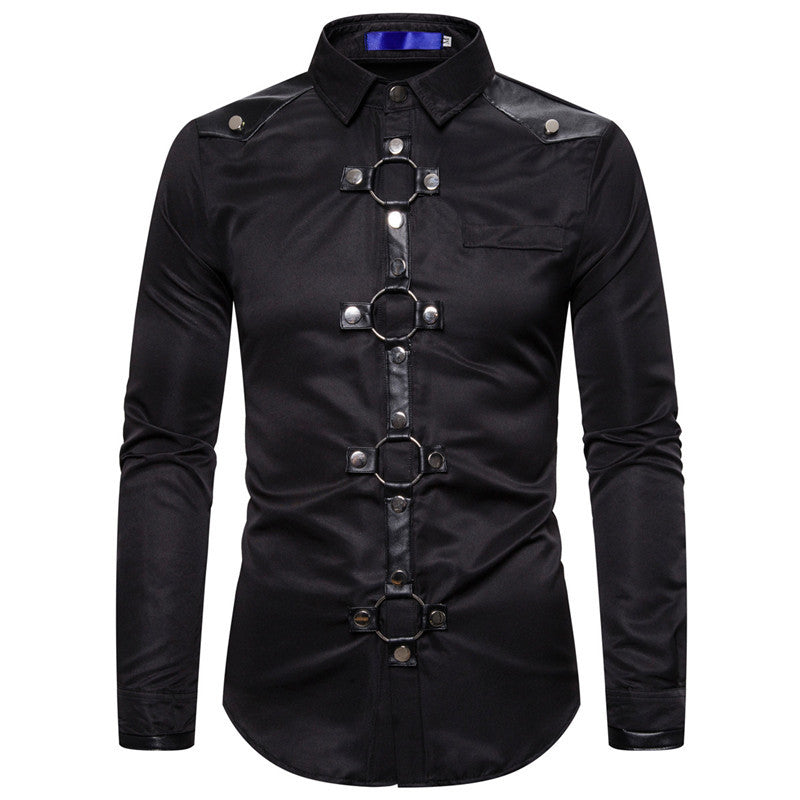 Herrer Edgy Fashion Utility Shirt Stilla
