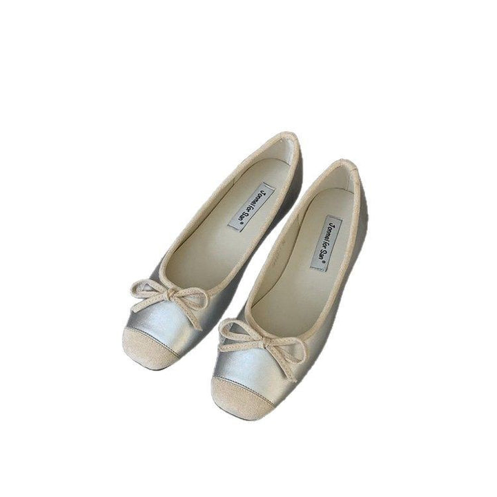 Dame Ballerinas med elegant sløjfe-design og ædel fodseng Stilla