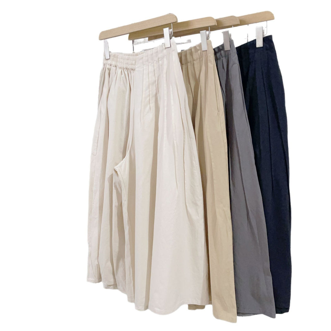 Femme Høj talje Flydende Culottes Stilla