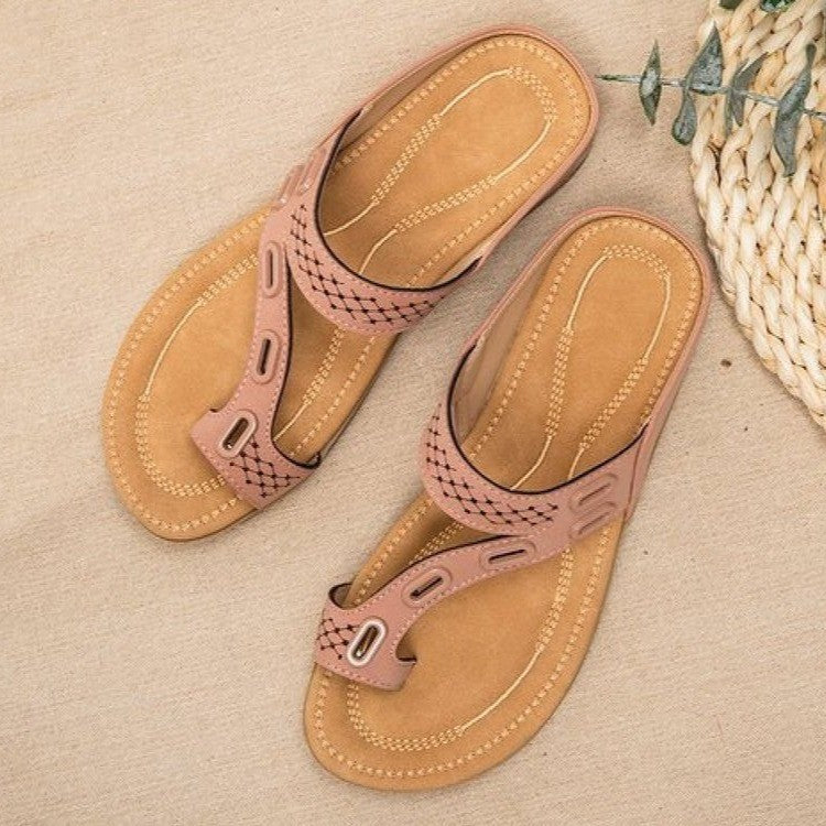 Dame toe separator med ergonomisk fodseng og moderigtigt rem-design Stilla
