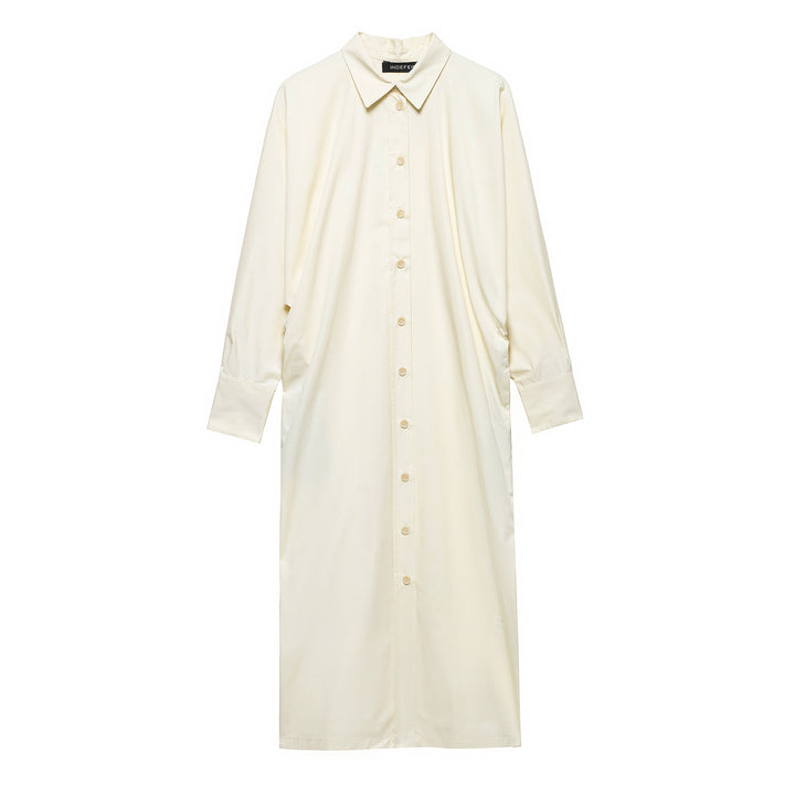 Femme Oversized Button-Up Skjortekjole Stilla