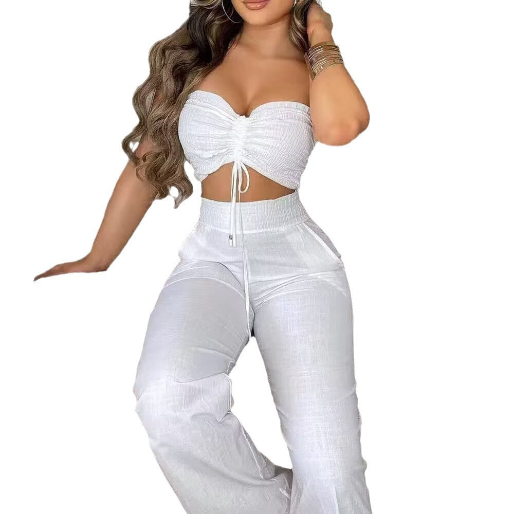Dame To-delt Bukse dragt med Shaping-top Stilla
