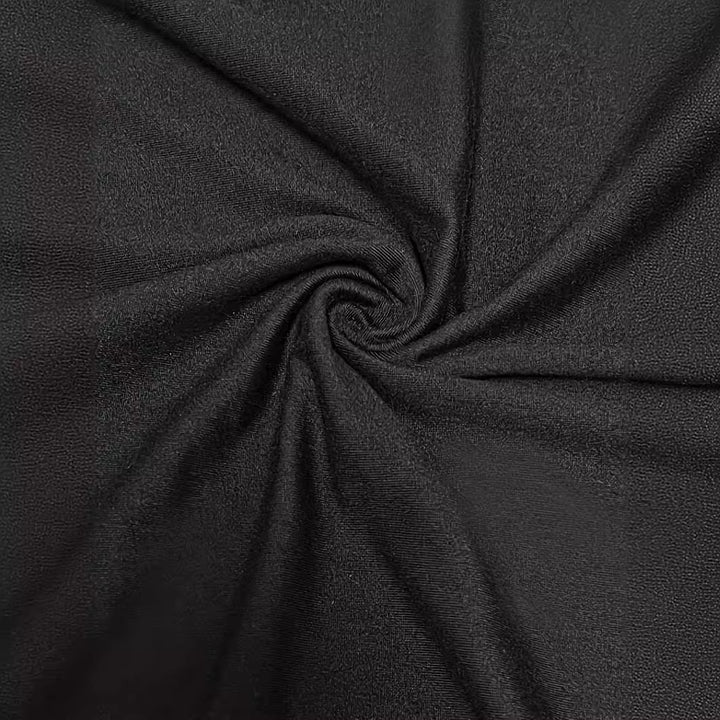 Dame elegant A-linje maxikjole med side rynkning Stilla