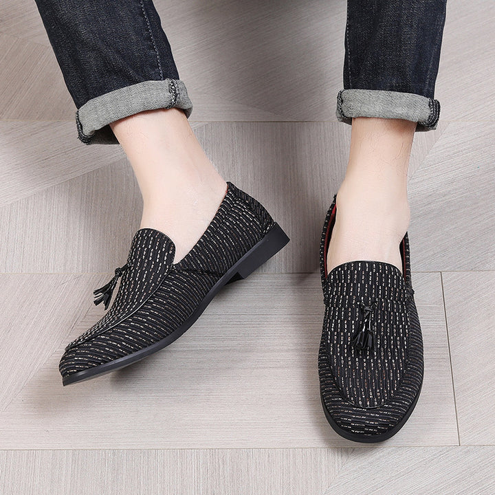 Herrer Stilfulde Kwast Slip-ons Stilla