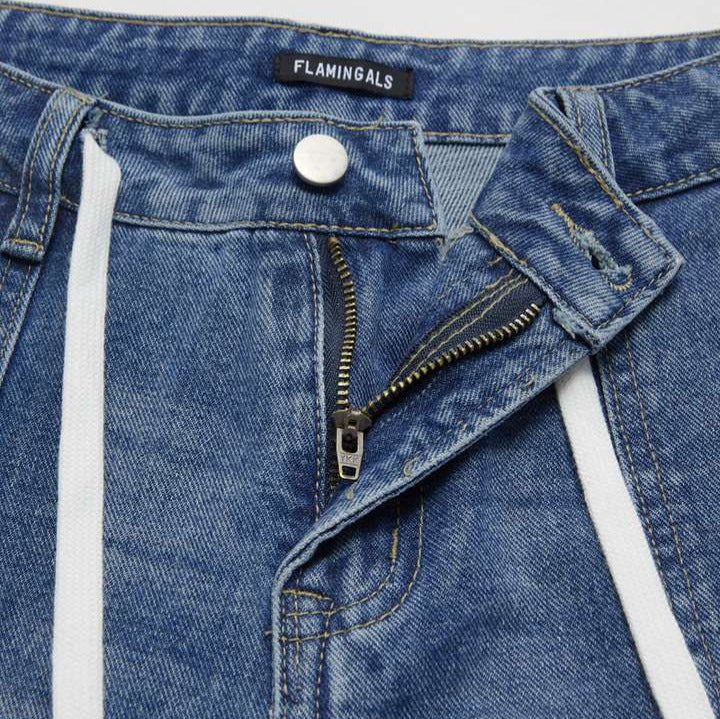 Dame Cargo-Jeans i afslappet design Stilla