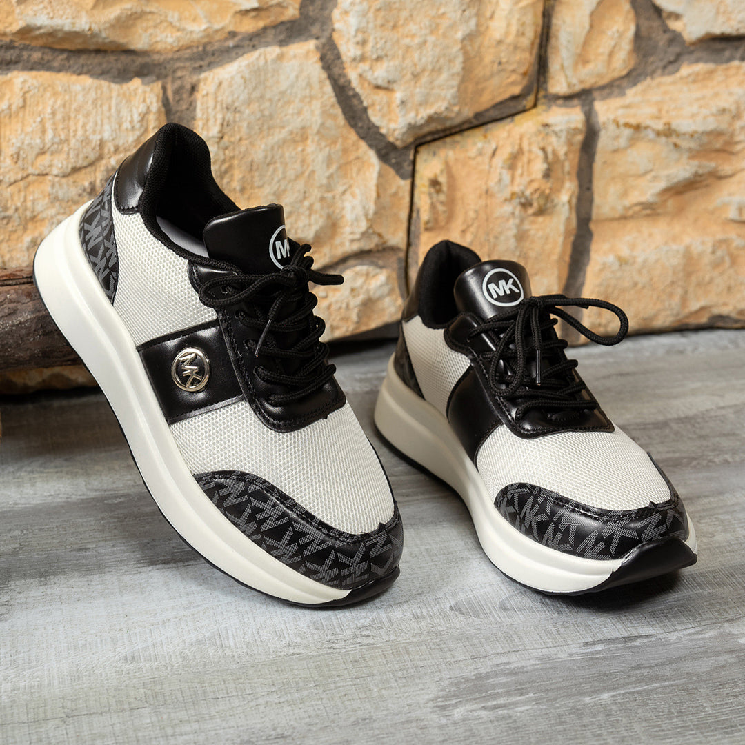 Dame Sporty Sneakers med åndbart netoverflade og komfortabel sål Stilla