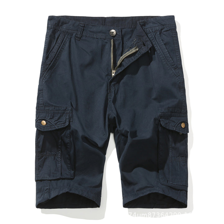 Herrer funktionelle Cargo-shorts med praktiske sidelommer Stilla