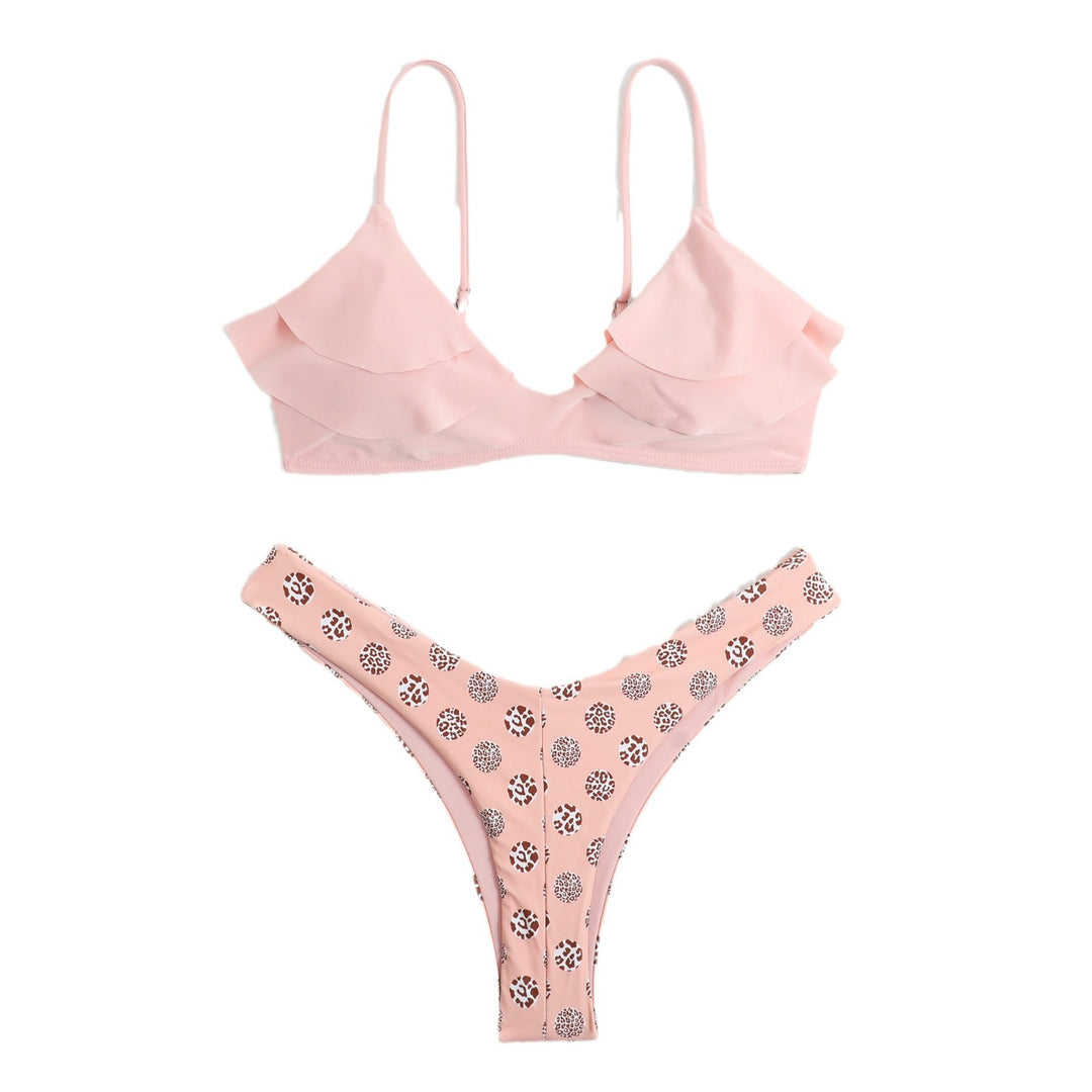Dame Flirty Ruffle Bikini Sæt Stilla