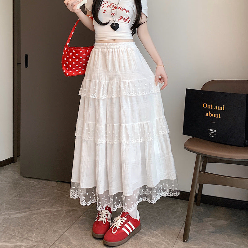 Dame Lang Spids Skirt Stilla