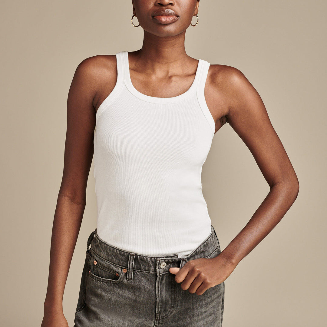 Dame Racerback Tanktop i åndbar bomuld Stilla