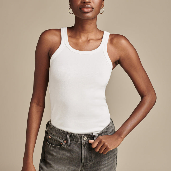 Dame Racerback Tanktop i åndbar bomuld Stilla