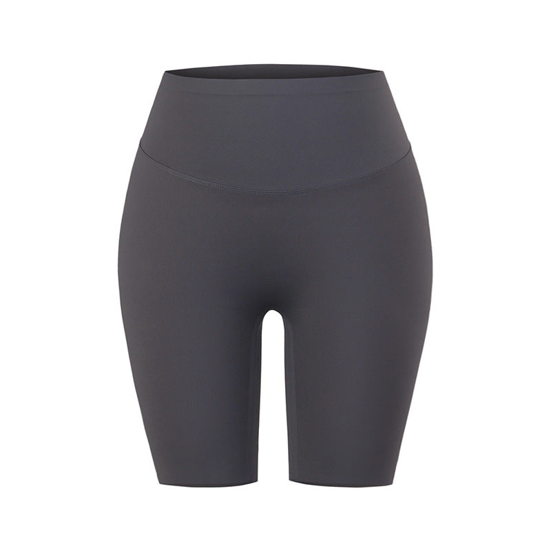 Dame high-waist sportshorts med åndbart materiale og elastisk komfortbånd Stilla