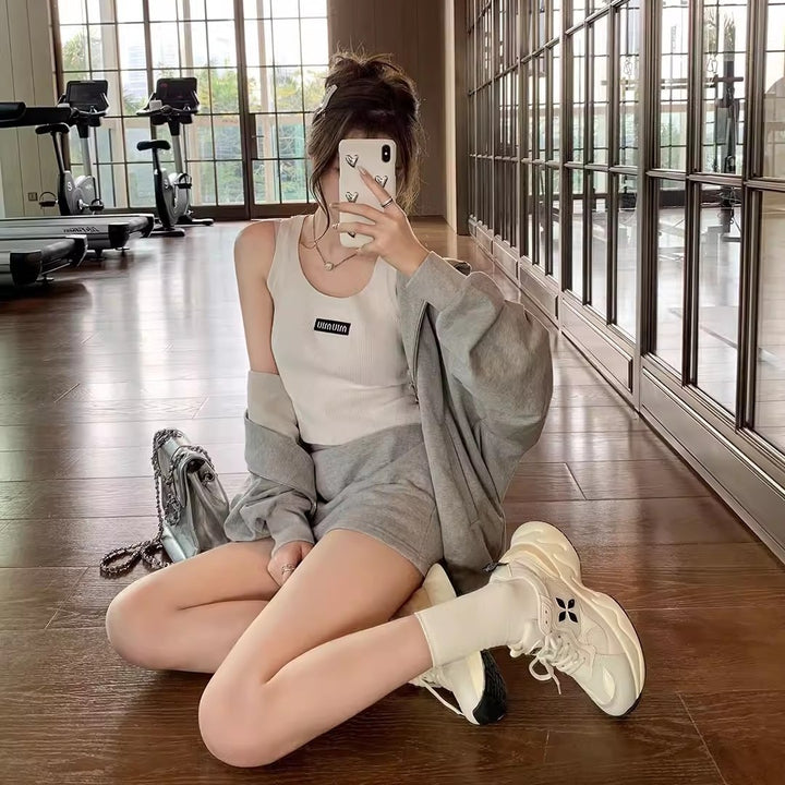 Dame trend sætning chunky sål sneakers med åndbare mesh-paneler Stilla