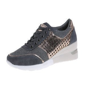 Dame Åndbare Fritidssneakers med sporty design Stilla