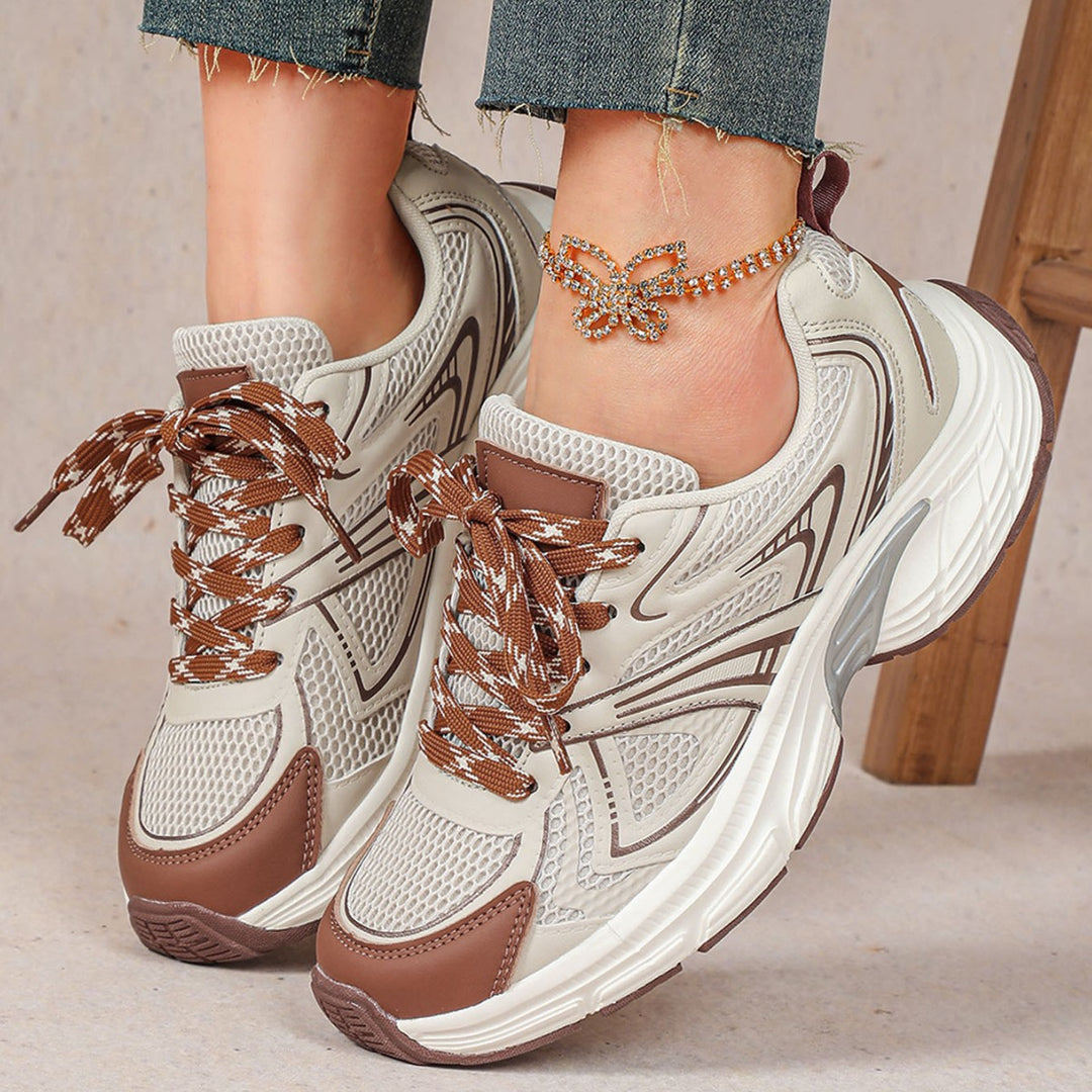 Dame Sporty Sneakers Stilla