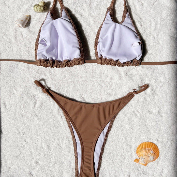 Dame Trendy Net Bikini Skovae