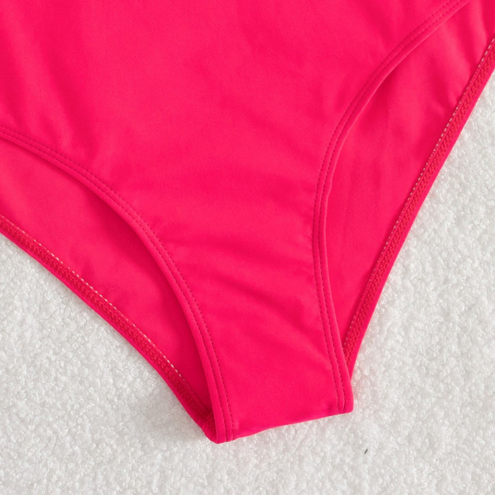 Dame Bikini-sæt med voluminøse flæser og høj taljebund Stilla