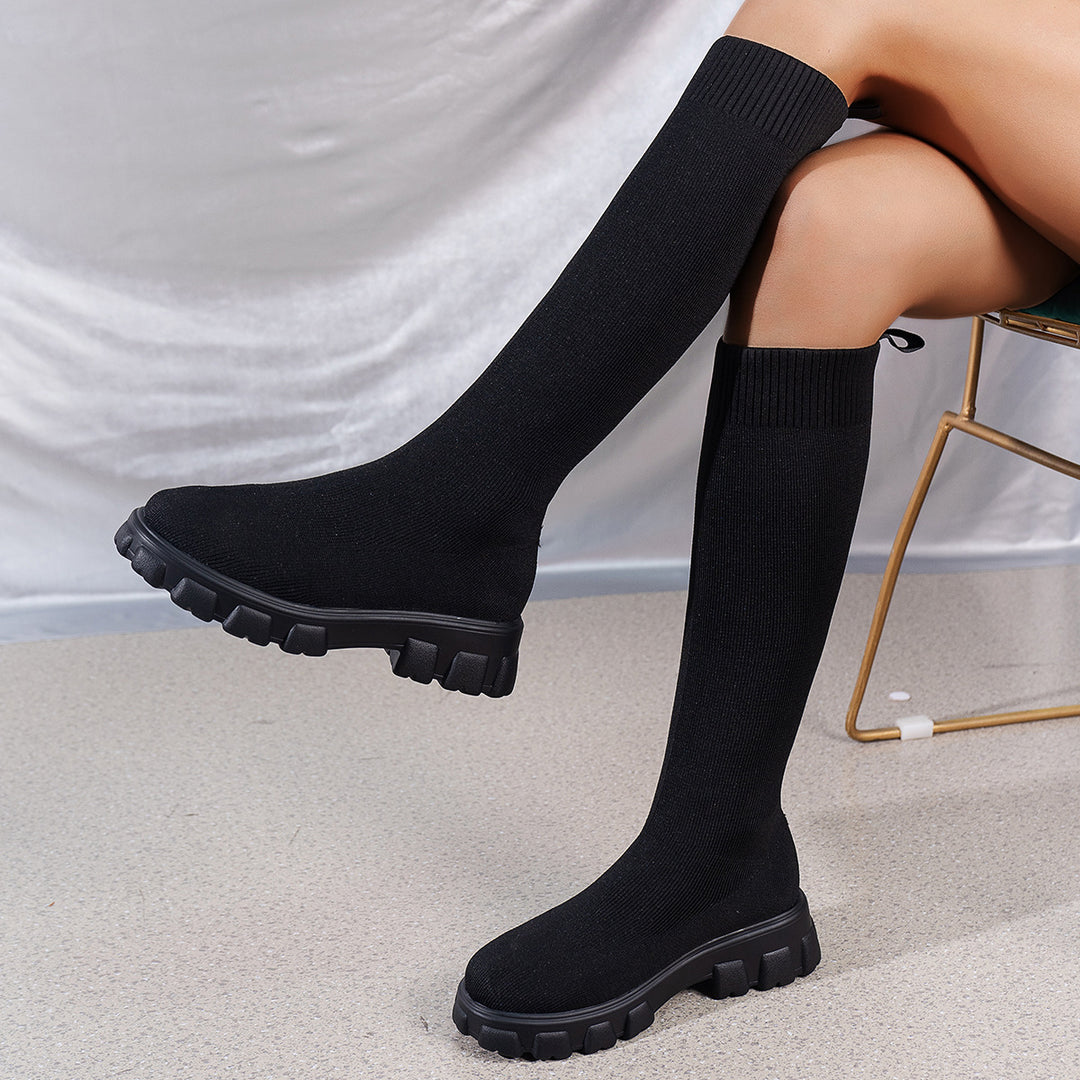 Dame ankelhøje sneakersokkersko med ergonomisk sål og moderigtigt design Stilla