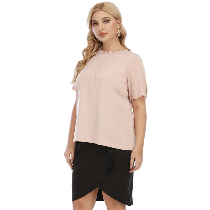Femme Elegante Rynket Blyantskørt Stilla