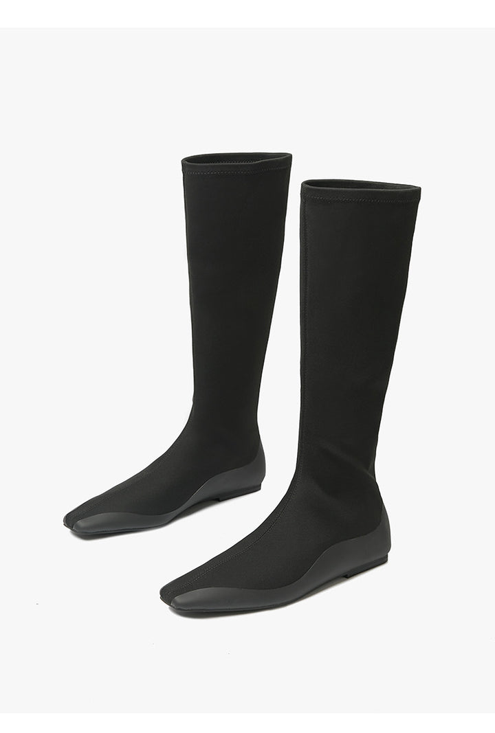 Dame mode støvler lavet af elastisk materiale med moderne design Stilla
