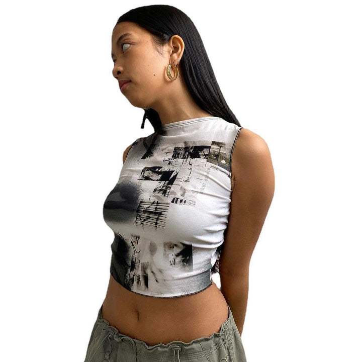 Dame Crop Top Skovae