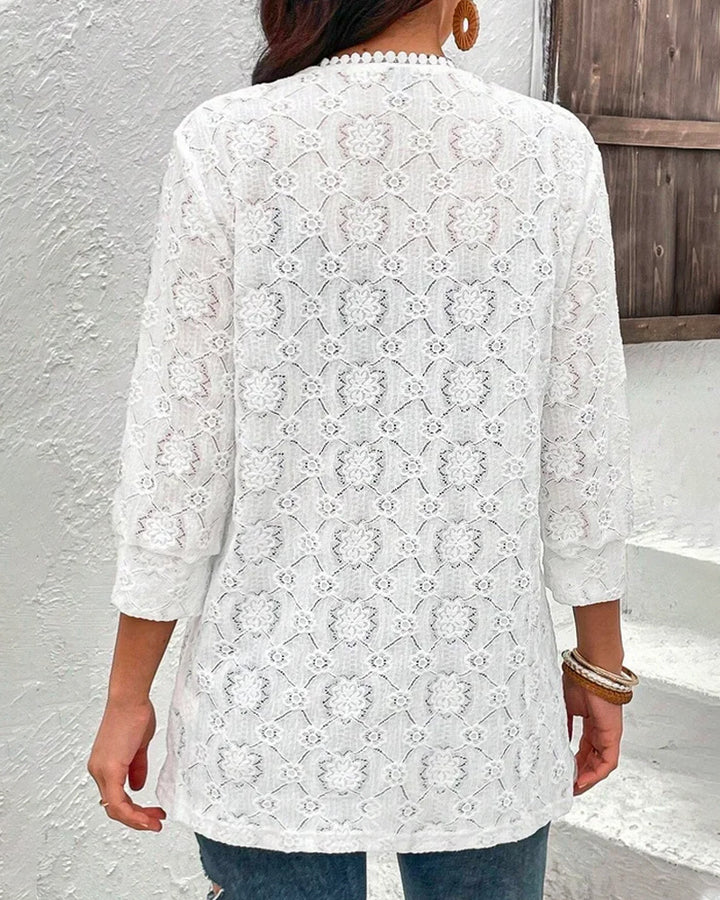 Dame Spids Cardigan Stilla