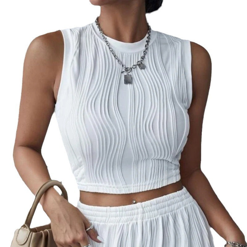 Dame Crop Top Stilla