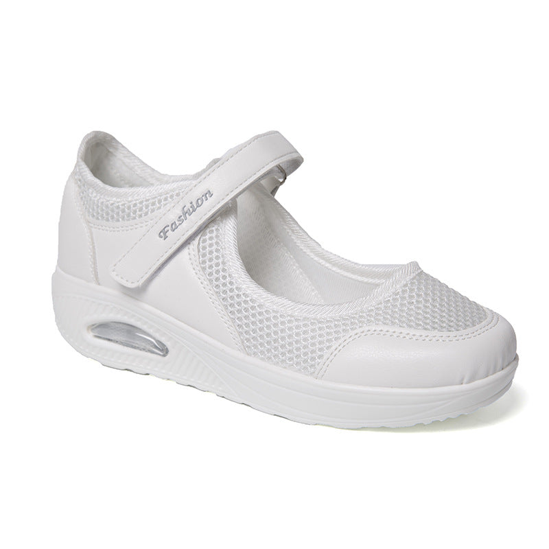 Damer Sporty Sneakers med justerbar velcro og åndbart overmateriale Stilla