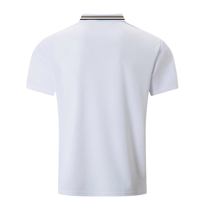 Herrer Poloshirt med sporty logo og moderne krave Stilla