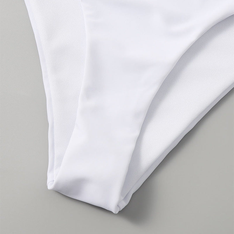 Dame bikini-sæt med ensidet snit og raffineret cut-out Stilla