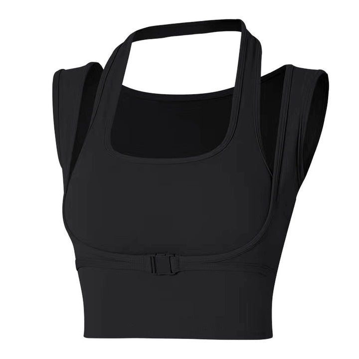 Dame Sporty Crop-Top med innovativt rygdesign og åndbare egenskaber Stilla