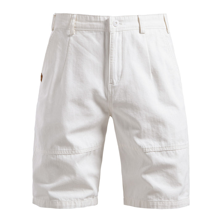 Herrer Cargo-Shorts med praktiske sidelommer og elastisk talje Stilla