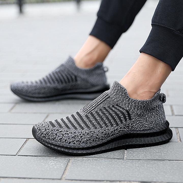 Herre Slip-On Performance Strik-Sneaker Stilla