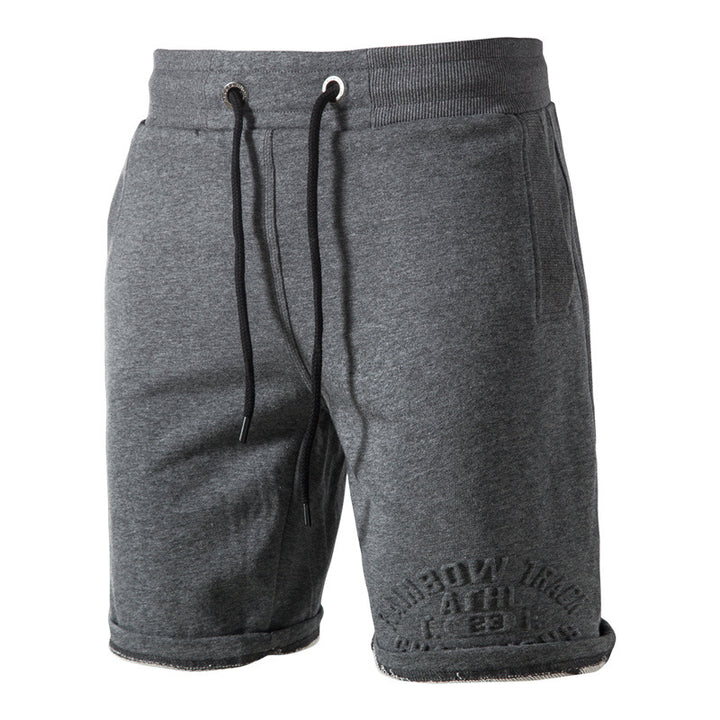 Herren Sportslige Shorts med elastisk talje og praktisk snørrebånd Stilla