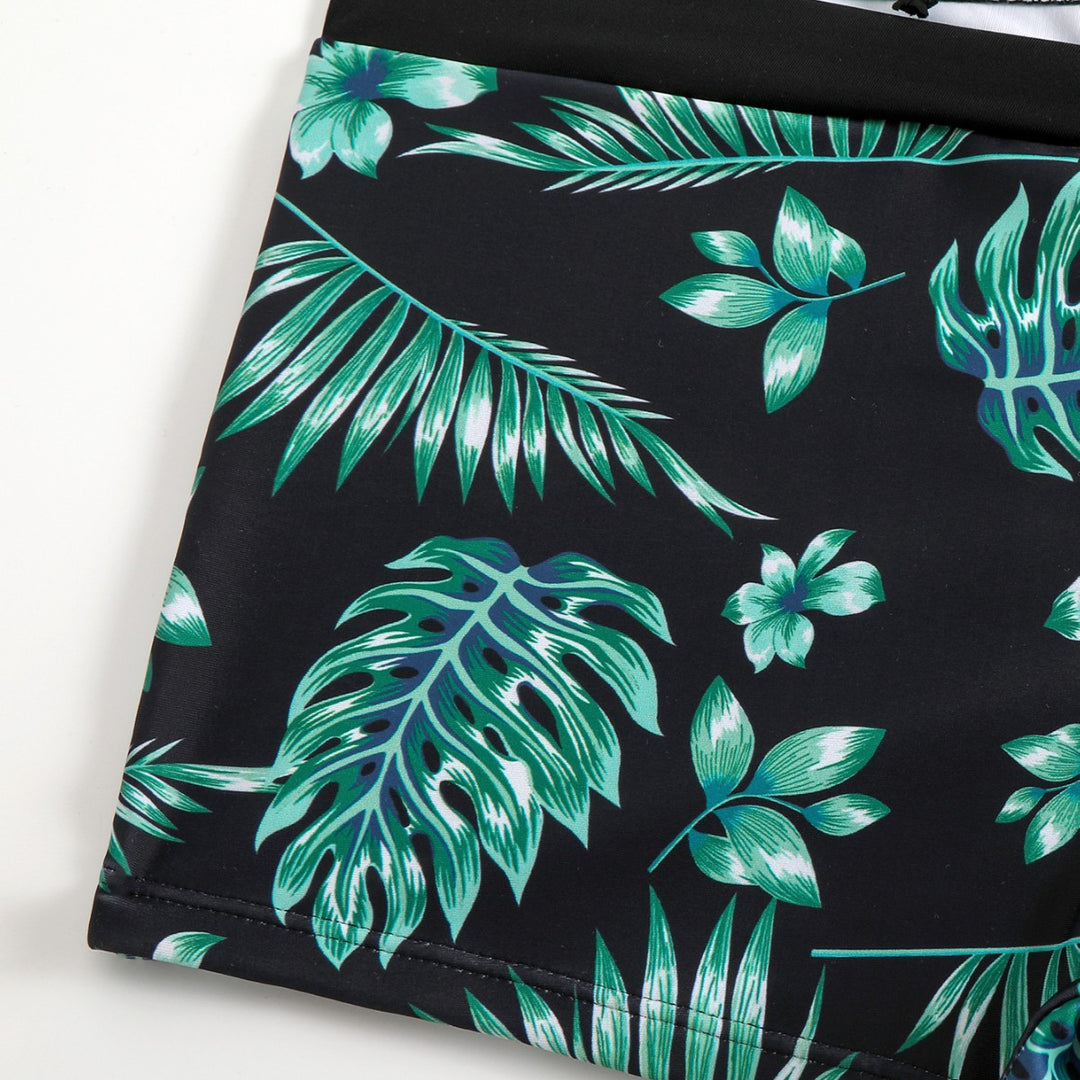 Fru Bade sæt med floralt print og justerbar top Stilla