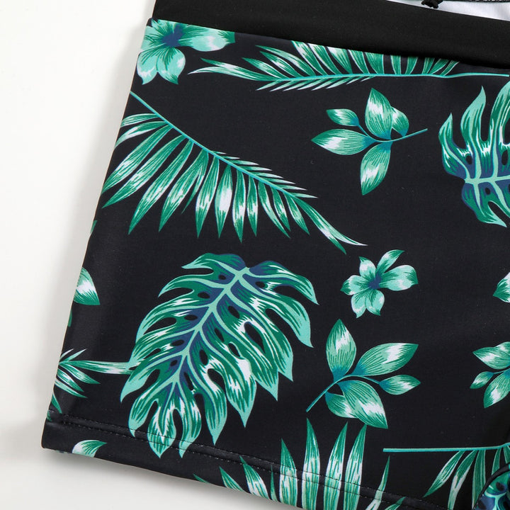 Fru Bade sæt med floralt print og justerbar top Stilla