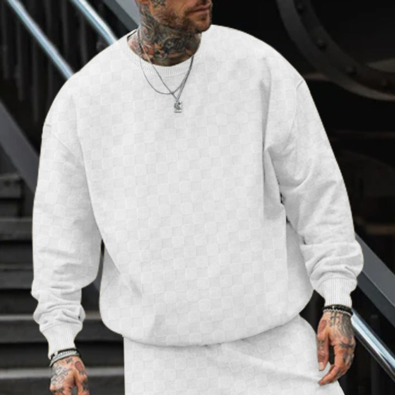 Herrer afslappet sweater med moderne oversized snit Stilla