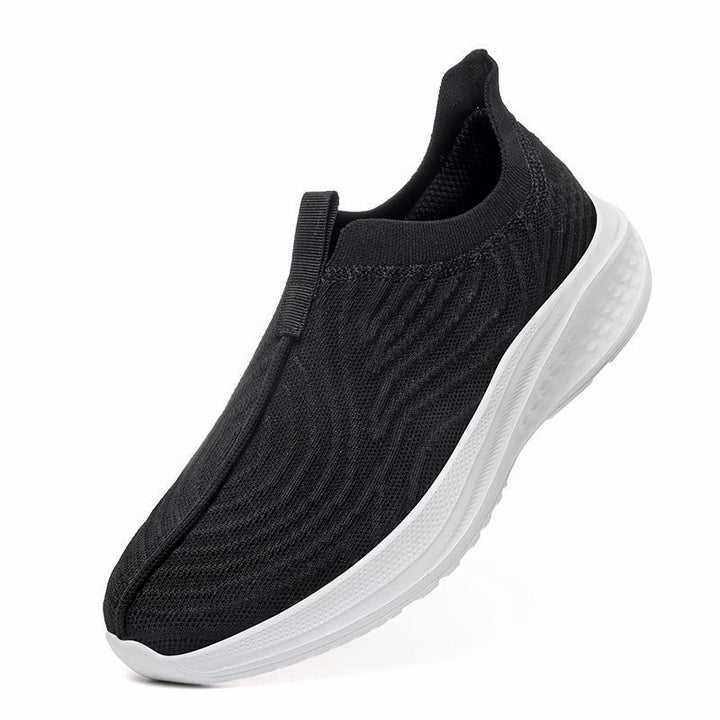 Dame Slip-On Komfort Strik Sneakers Stilla