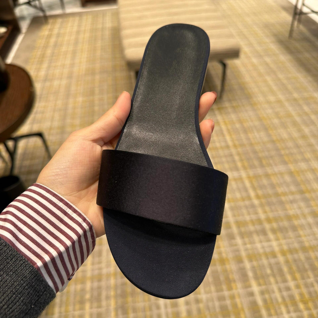 Dame Sleek Minimalist Slide Sandaler Stilla