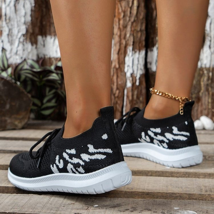 Damer åndbare sneakers med elastisk mesh-overdel Stilla