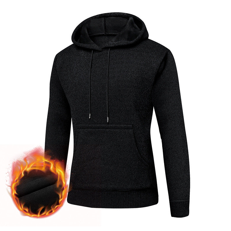 Herre Isoleret Fleece Hoodie Stilla