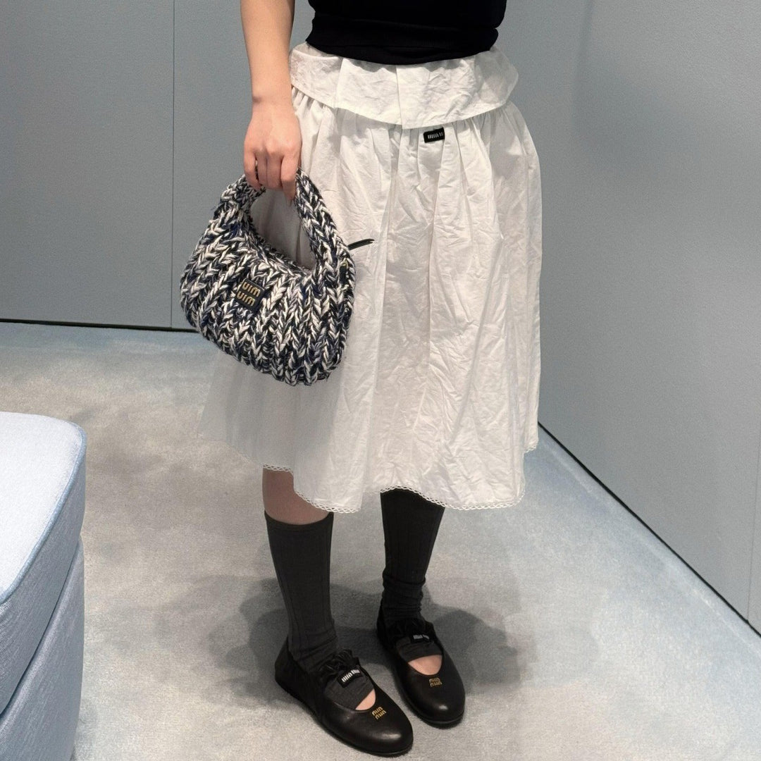 Dame Elegante Ballerina Flats med Rynkedetaljer Stilla