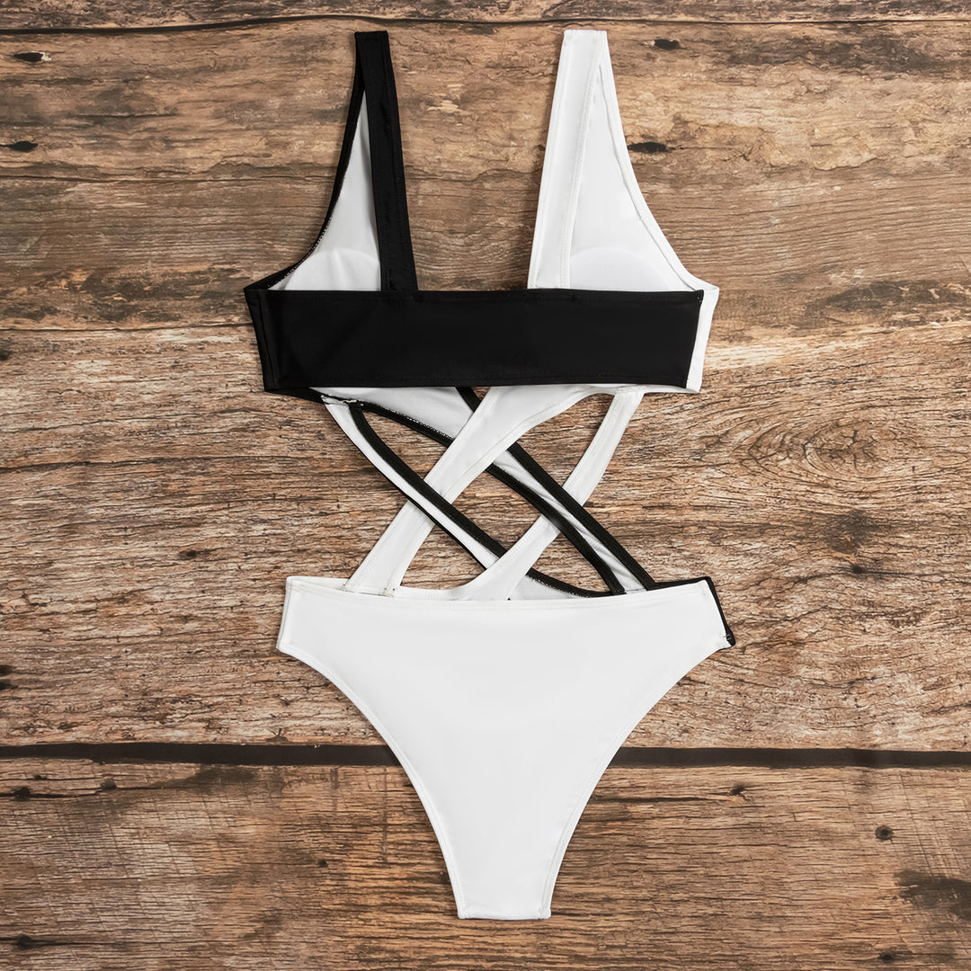 Kvinder Cut-Out Monokini Badetøj Stilla