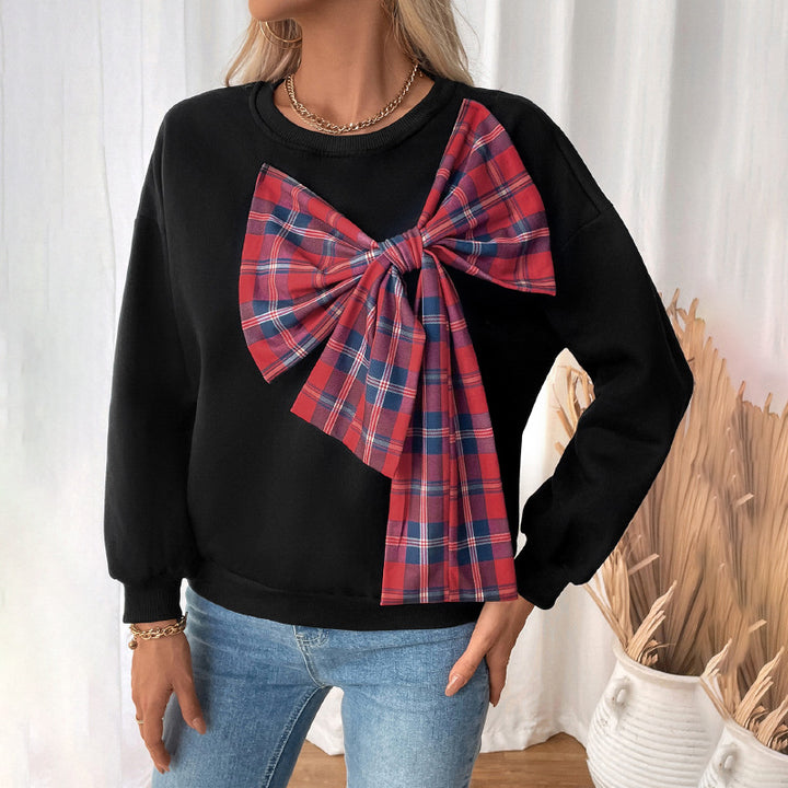 Kvinders fashionable sweatshirts med kunstnerisk knudedesign Stilla