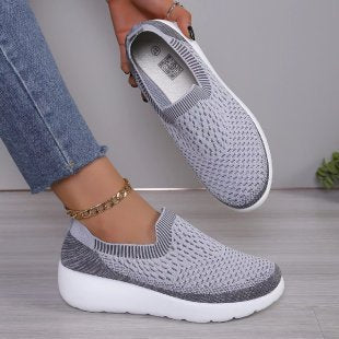 Dame Behagelige Slip-On Sneakers med åndbart overdækning Stilla