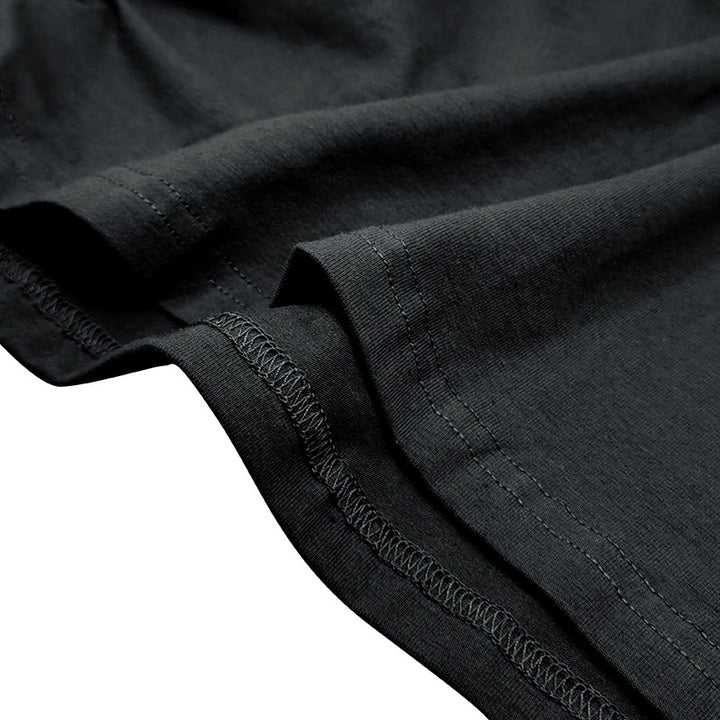 Herre langærmet Hoodie-T-shirt med afslappet pasform og åndbart materiale Stilla