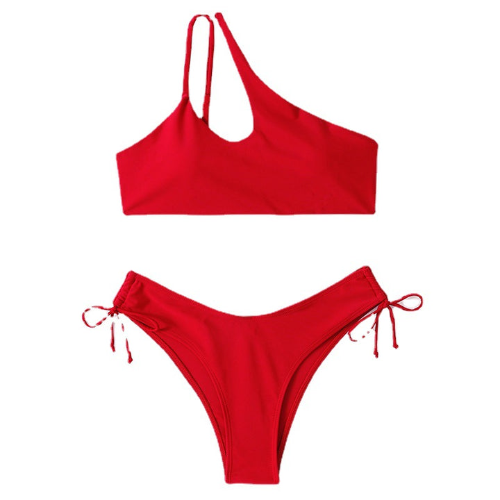 Dame High-Waist bikini-sæt med justerbare stropper og raffineret snit Stilla