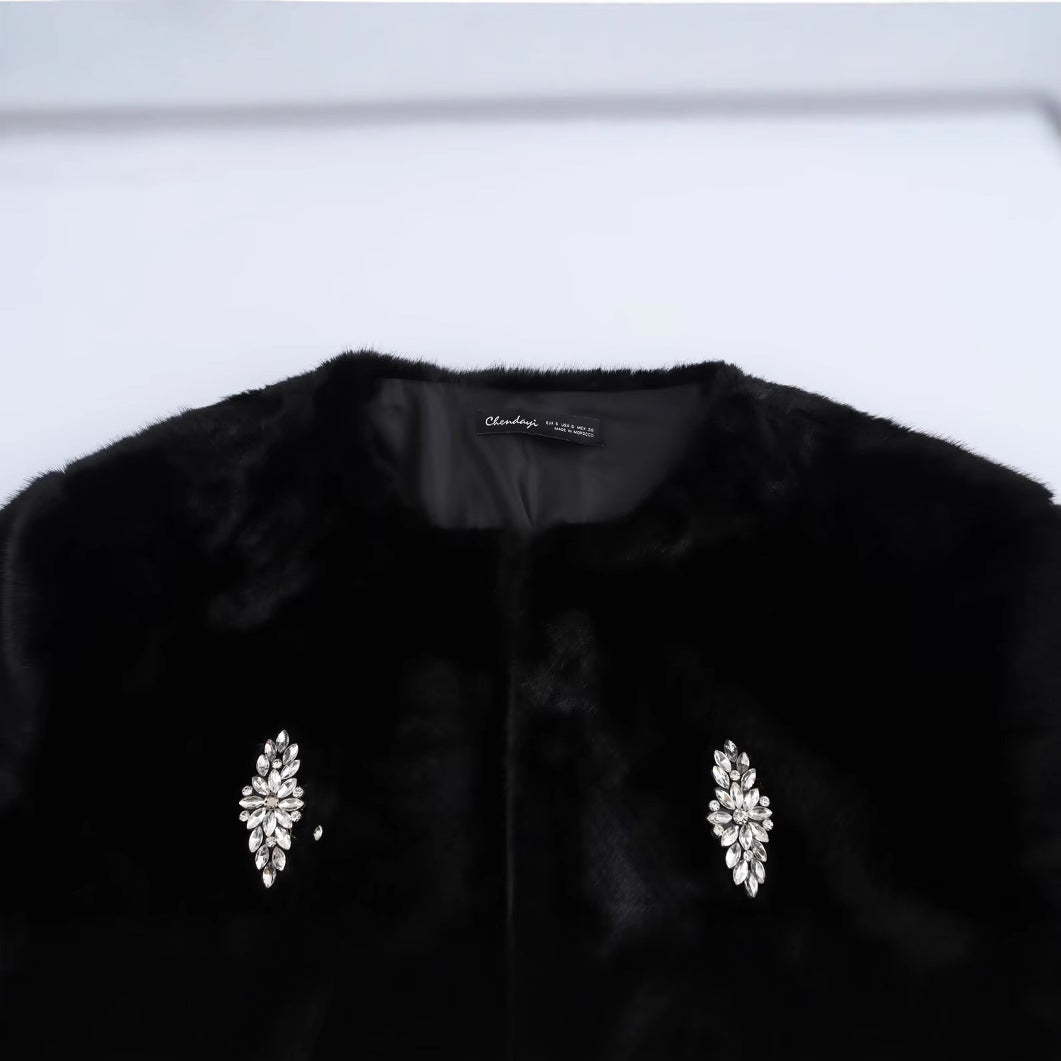 Stilla | Plush Forår Faux Fur Frakke