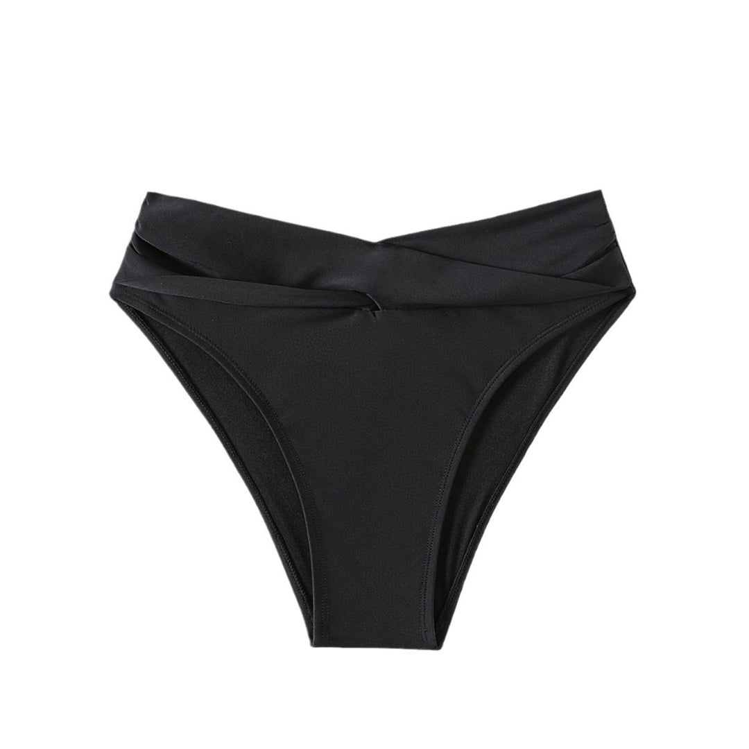 Damer Højskåret Bikiniunderdel med Wrap Effekt Stilla